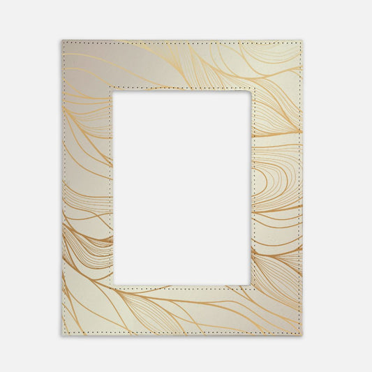 Gold Feather Frame