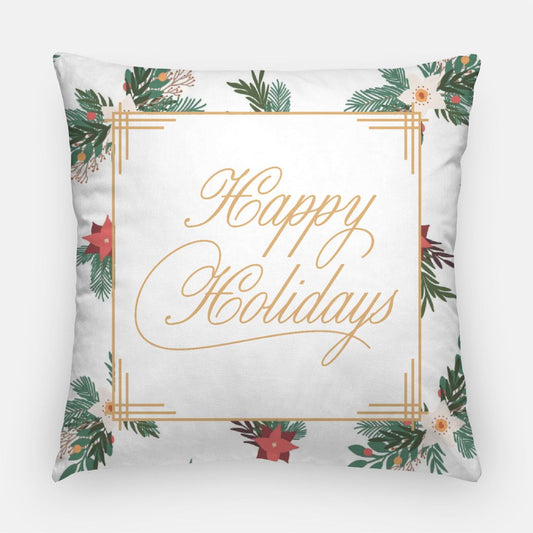 Holiday Text Pillow (oversized)