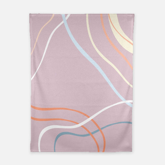 Abstract Fleece Blanket