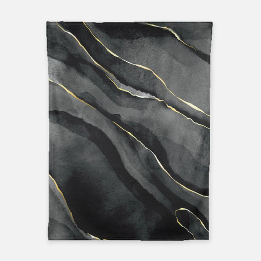 Coffee Shop Vibes Fleece Blanket