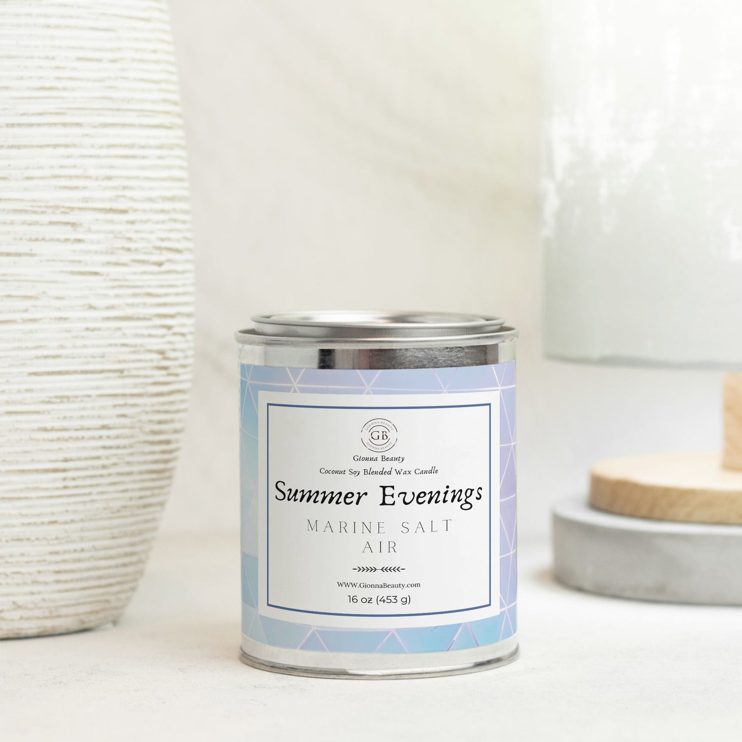 Marine Salt Air-Summer Evenings 16oz Collection