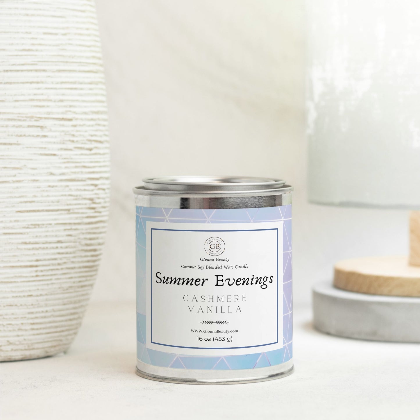 Cashmere Vanilla-Summer Evenings 16oz Collection