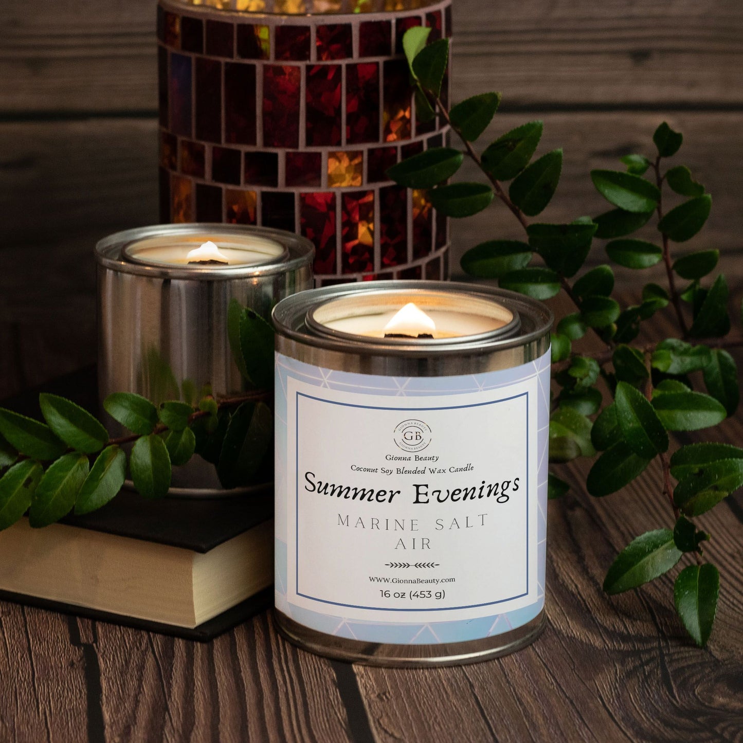 Marine Salt Air-Summer Evenings 16oz Collection