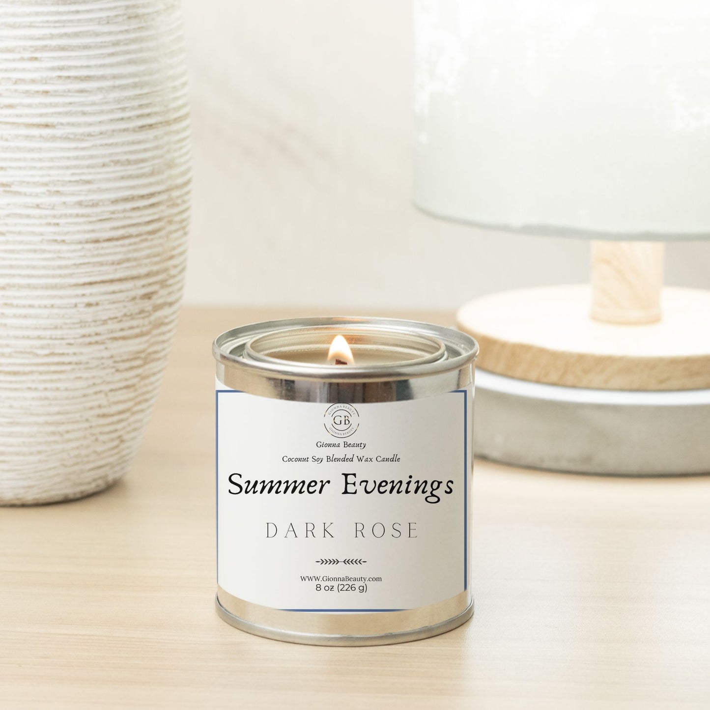 Dark Rose-Summer Evenings 8oz Collection