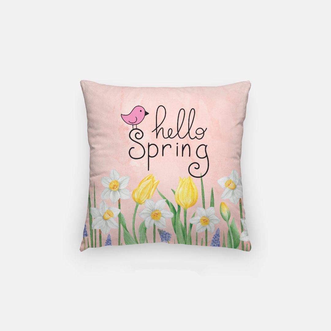 Frosted Pink Graphic Pillow (standard)