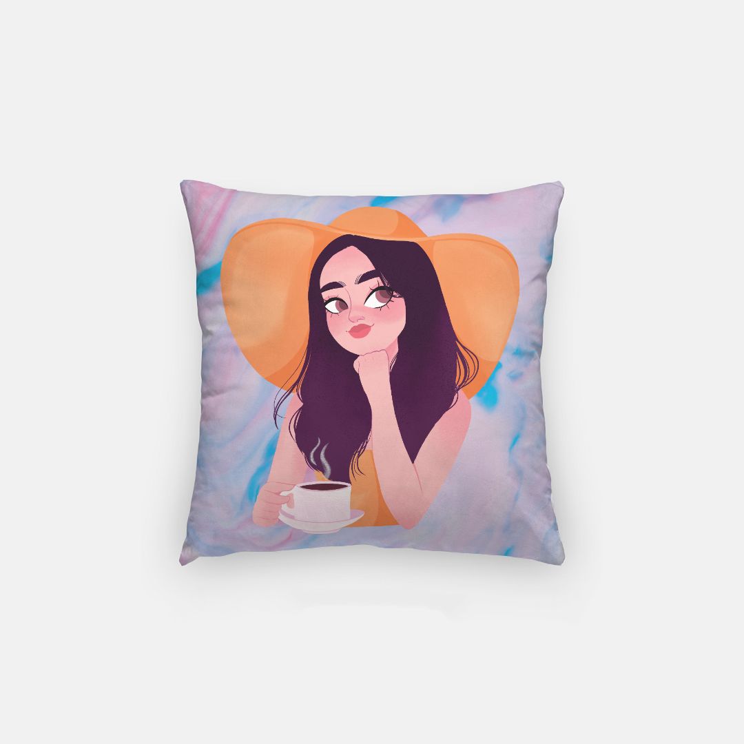 Drink It In Graphic Pillow (standard)