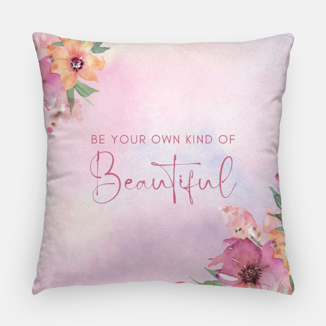 Be Beautiful Pillow (oversized)